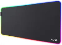 Gaming Mouse pad NATOL RGB NT-MP02 Extended Large Mouse Mat with 12 Light Effects,